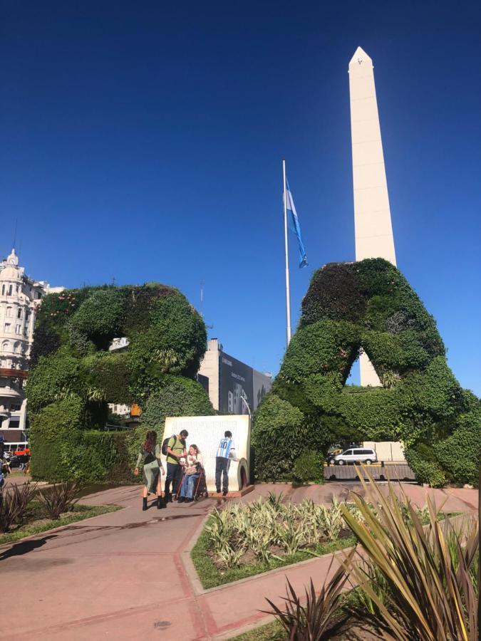 Av Corrientes Obelisco Apartman Buenos Aires Kültér fotó